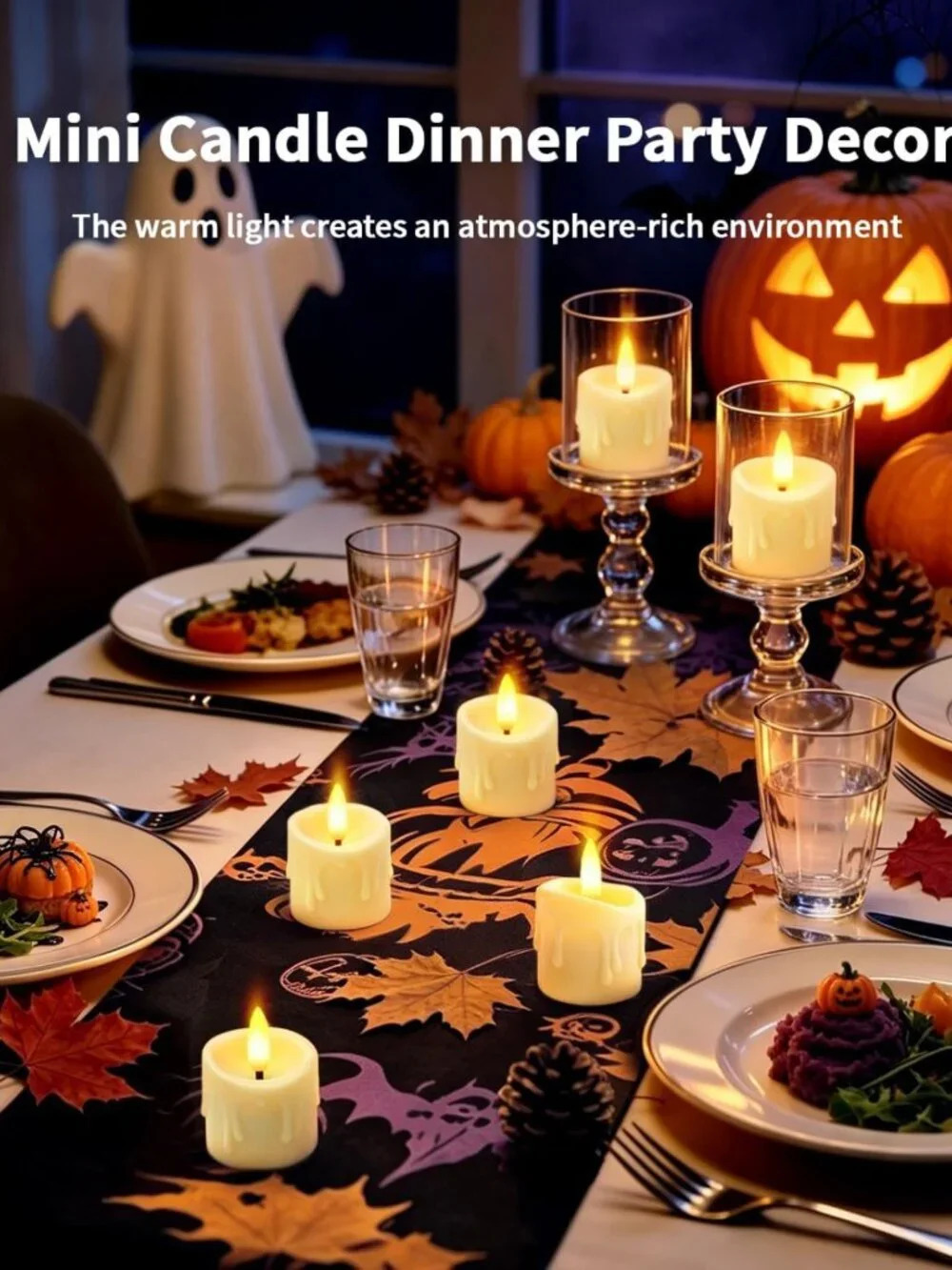 24 Pack Rechargeable Flameless Candles with Remote & Timer - Perfect for Home